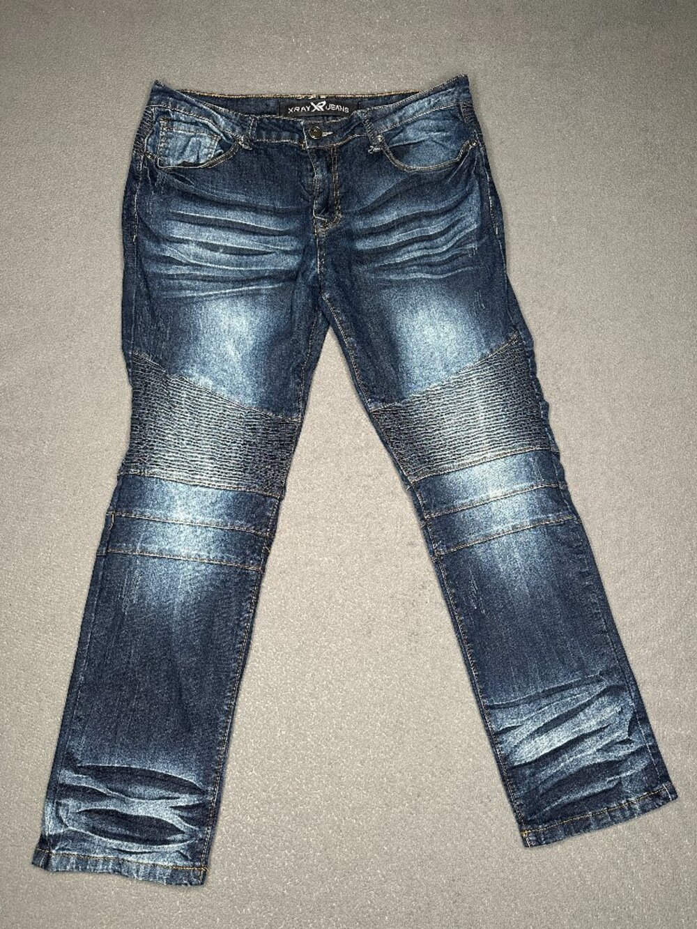 Men's Stylish XRay Jeans Strechy fabric Size 34/30 Blue Denim